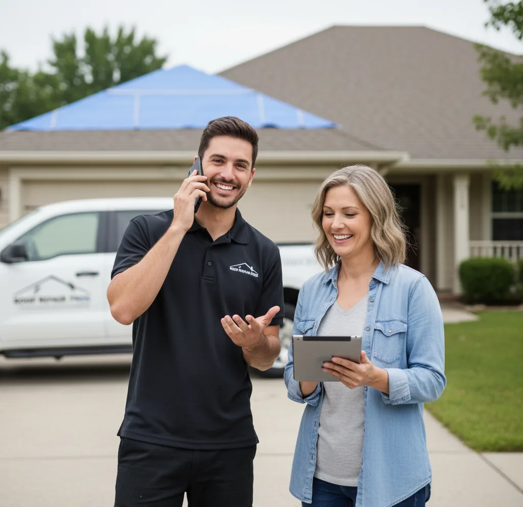 Modern Solutions Roof Repair customer support in Johnson